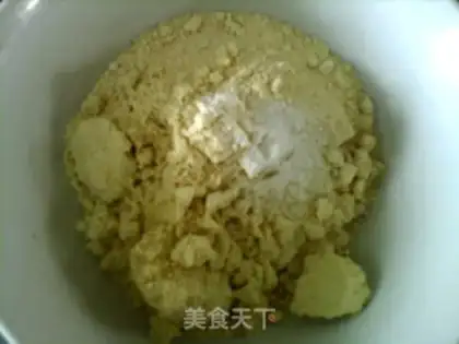 Make Pumpkin egg paste step 1