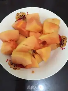Make A papaya marmalade step 1