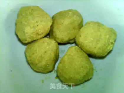 Make Pumpkin egg paste step 14