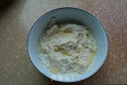 Make The walnut hand tore bread step 2