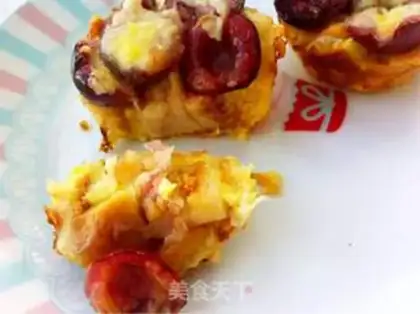 Make Cherry toast pie step 9