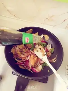 Make Onion fried potato chips step 5