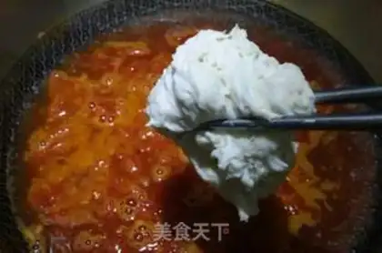 Make Tomato egg oak soup step 7