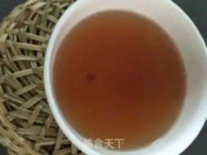 Make ♪ Black-leaf date water ♪ step 2