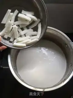 Make Coconut juice corn chicken soup step 5