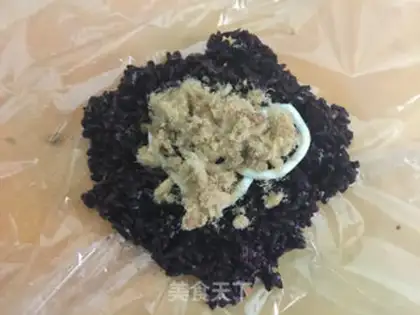 Make Black rice rice step 6