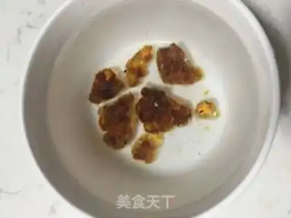 Make Peach gelballs step 0
