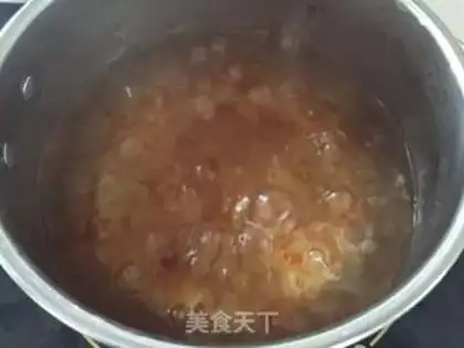 Make Peach gelballs step 3