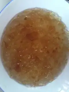 Make Peach geled snow lollipop step 0