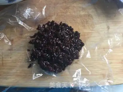 Make Mango, snow and sweet rice step 4
