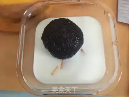 Make Mango, snow and sweet rice step 10