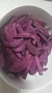 Make Honey violet fries step 1