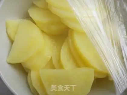 Make Salted potato mashed cookies step 1