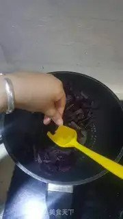 Make Honey violet fries step 6