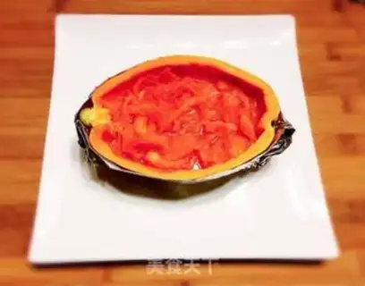 Make Milk papayas step 4