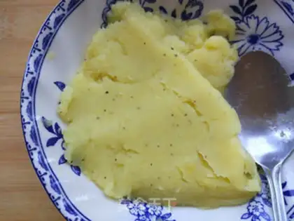 Make Salted potato mashed cookies step 2