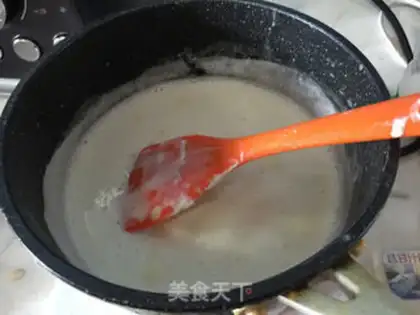 Make Blueberry ice cream step 3