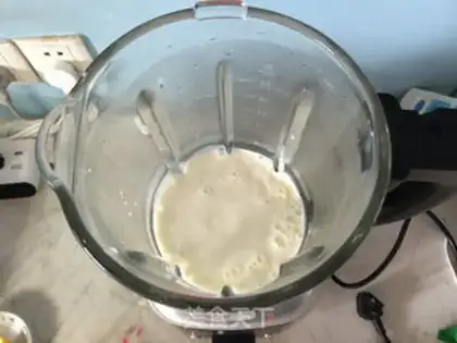 Make Blueberry ice cream step 4