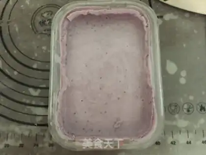 Make Blueberry ice cream step 9