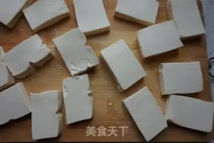 Make Spicy tofu step 0