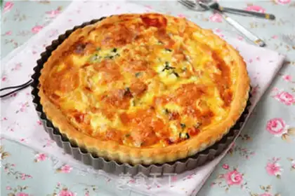 Make Chicken and vegetable pizza step 14