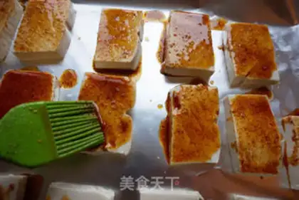 Make Spicy tofu step 4