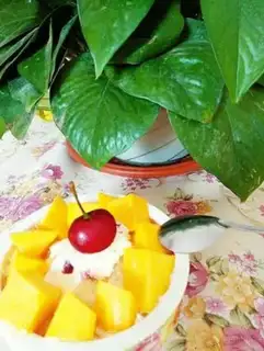 Make Cracked milk ice step 1