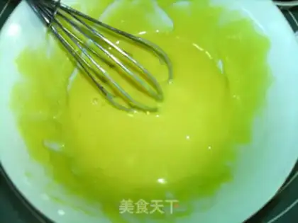 Make A sesame puff cake step 7