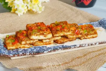 Make Spicy tofu step 8