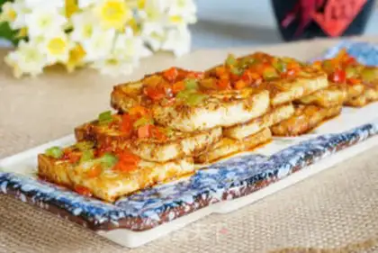 Make Spicy tofu step 9