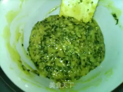 Make A sesame puff cake step 9