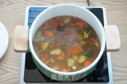 Make Vegetable curry step 9
