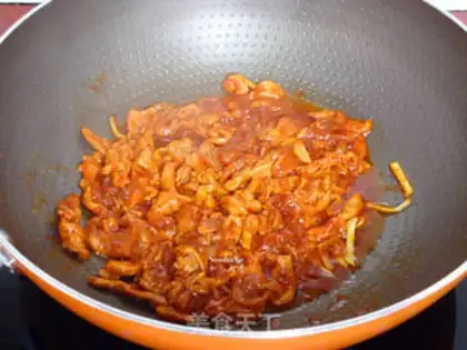 Make Chicken willow with sauce step 6