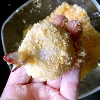 Make Gold potato cheeseball step 12