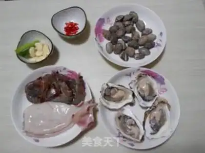 Make Seafood step 0