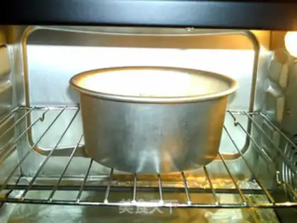 Make A sesame puff cake step 19