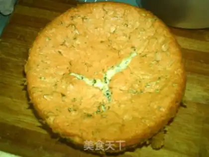 Make A sesame puff cake step 22