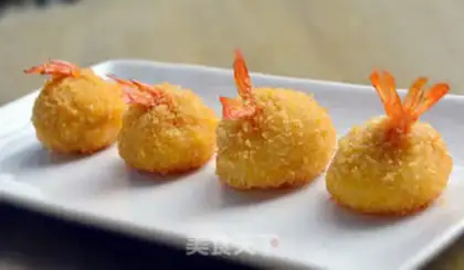 Make Gold potato cheeseball step 17