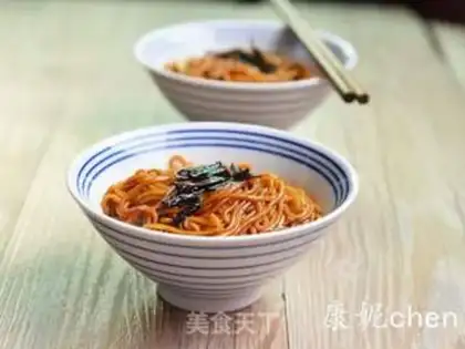 Make Onion noodles step 9