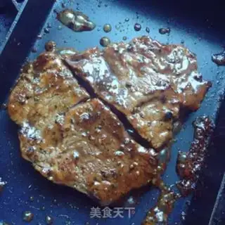 Make Black pepper steak step 6