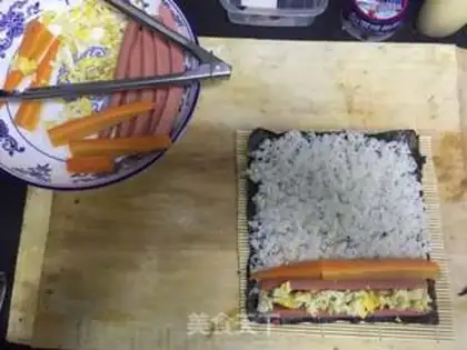 Make Delicious sushi step 3