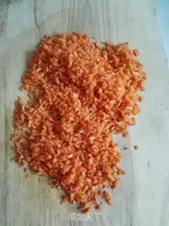 Make Carrot eggcake step 1