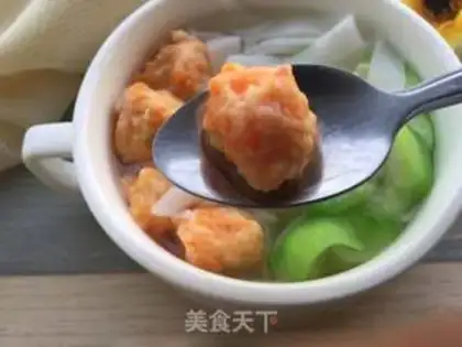 Make Carrot shrimp noodles step 8