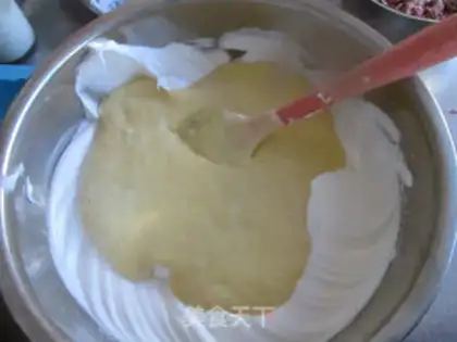 Make Rose cake step 15