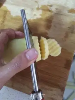 Make Wolftooth potatoes step 1