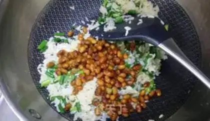 Make Sweet, salty beans, greasy rice step 12