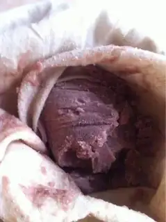 Make Pomegranate sandbag step 3