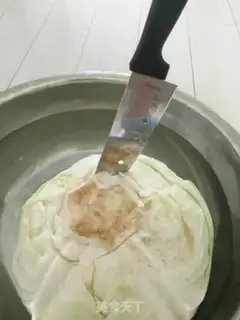 Make Rolling roll of pickles step 1