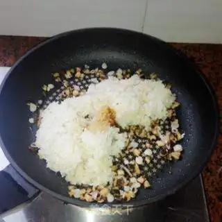 Make Rice squid step 4