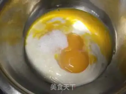Make No sour cream cake step 1